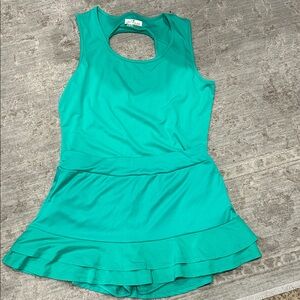 Grand Slam Kelly green tennis or pickleball outfit